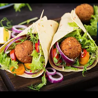 Lipie falafel