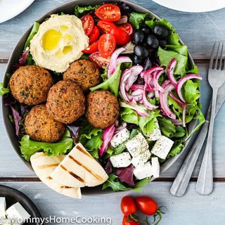 Falafel Vegan Salad 