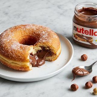 Ciambella con Nutella