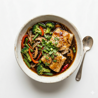 Pescado Con Salsa De Ostras