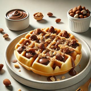 Гофрета с nutella и ядки (400г)