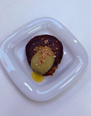 Torta de Noz e Amêndoa