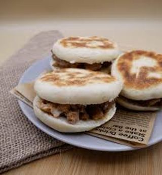 Hamburger cinese\Mo di maiale