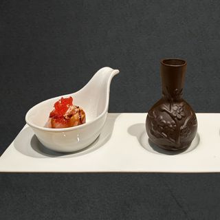 73.Gunkan de salmon / 2 pzs.