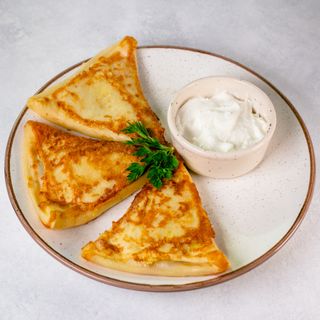 Trójkąciki Naleśnikowe Z Kurczakiem I Serem 3 Szt