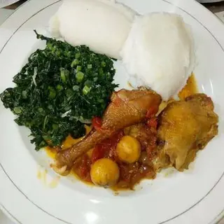 Chicken Kienyeji Ugali