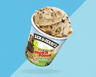 B&J Non-Dairy Cookies on Cookie Dough