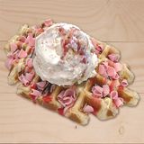 Gofre especial cheesecake 