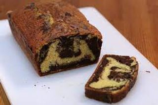 Fresh Marble Cake Slice