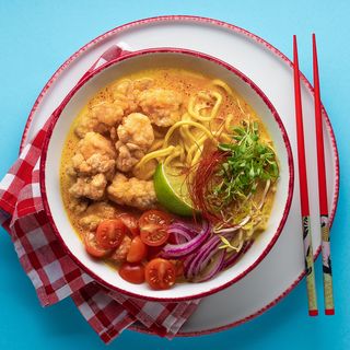 Карі лакса з курочкою