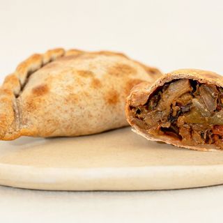 Empanada Beringela Pimentos