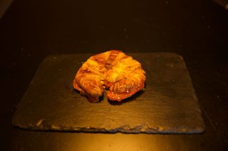 Croissant Planchado De  Mermelada de Fresa