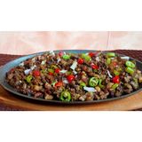 Sizzling pork (Plenty of onions, ginger and garlic sauce)