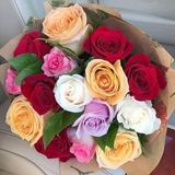 Bouquet De 15 Roses varié