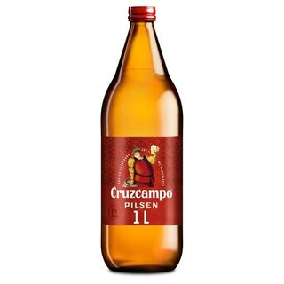 Cerveza Cruzcampo (1 Lt.)