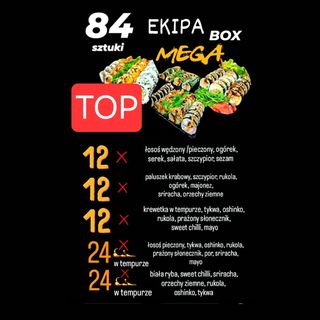 EKIPA MEGA BOX 84szt.