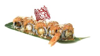 Uramaki lemon maki roll