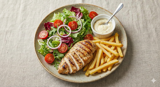 Piatto petto di pollo