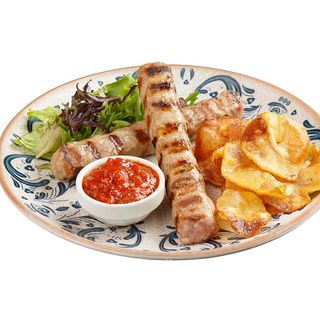 Двойка домашни кебапчета от мляно свинско месо (300г)