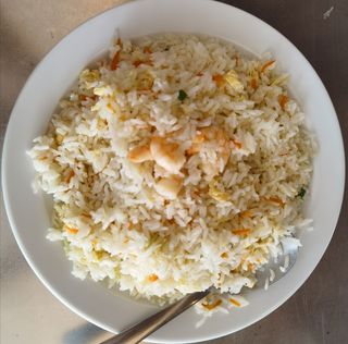 Arroz Frito Con Gamba