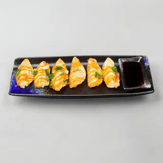 52. Gyozas fritas spicy mayonnaise (6 uds.)