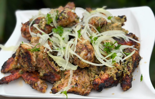 Poulet braisé entier