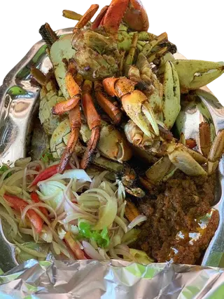 Demi plat de crabe