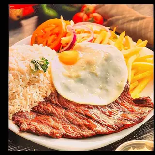 Menu Bitoque  de Vaca
