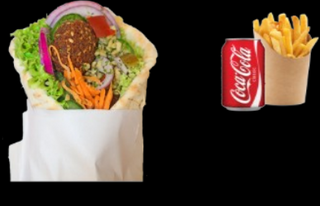 Piadina falafel menu