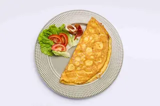 Omlet sa pršutom i sirom 250gr