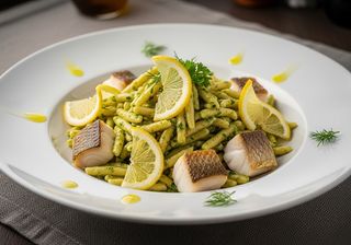 Trofie con spigliola e limone