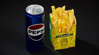 Combo cartofi prăjiți + Pepsi doză