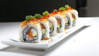 182.-Ura Sake fritti 8 pezzi