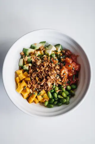 Poke Langostino Empanado