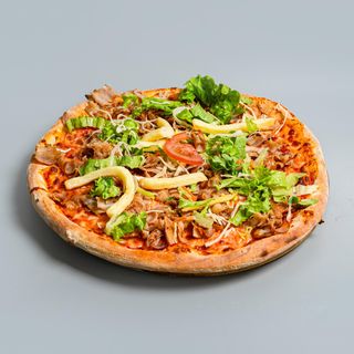 Pizza gigante Kebab