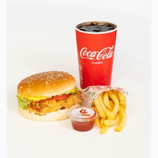 Комбо Чытыр бургер Л