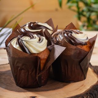 Домашен мъфин с двоен шоколад