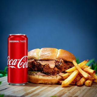 Chicken burger obrok