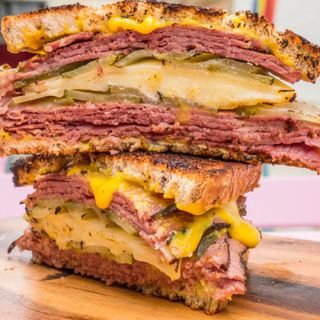 Manhattan Pastrami Sándwich