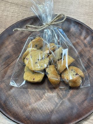 Бисквитки червена боровинка