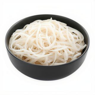 Wok de fideos de arroz