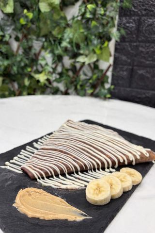 Clătită Crema Kinder + banana