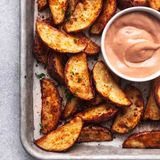Potato Wedges With Bacon & Bbq Sauce (Small)