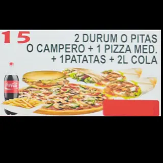 Menú 2 Durum