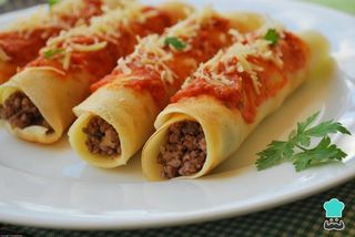 Menu Panqueca de Carne