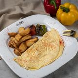 Омлет с сыром фета