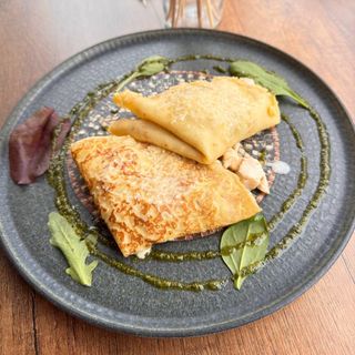 Clătite cu carne de pui