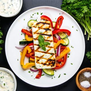 Halloumi z grilla