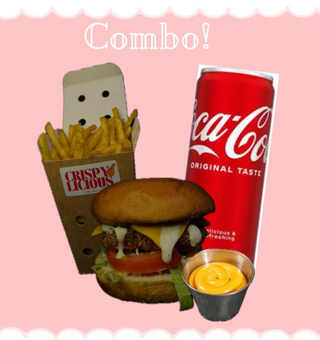 Crispy ranch sandwich+ Cartofi+ Sos +CocaCola-
