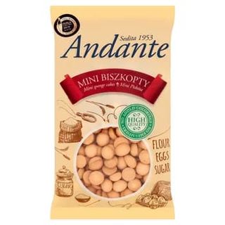 Biszkopty mini Andante. 0.12кг